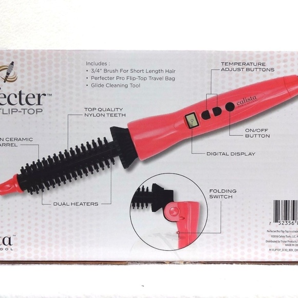CALISTA PERFECTER PRO DIGITAL FLIP TOP ION STYLER - Picture 4 of 4
